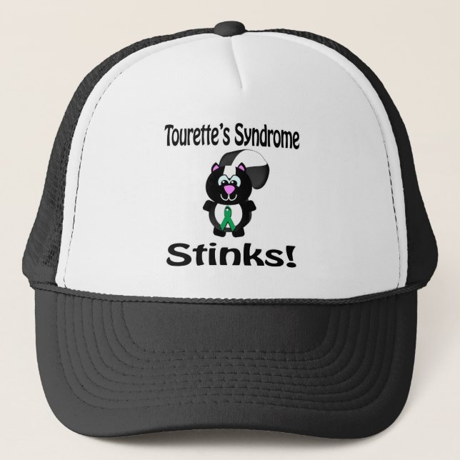 Boné Síndrome de Tourettes Cheira a Design de Consciênc (Frente)