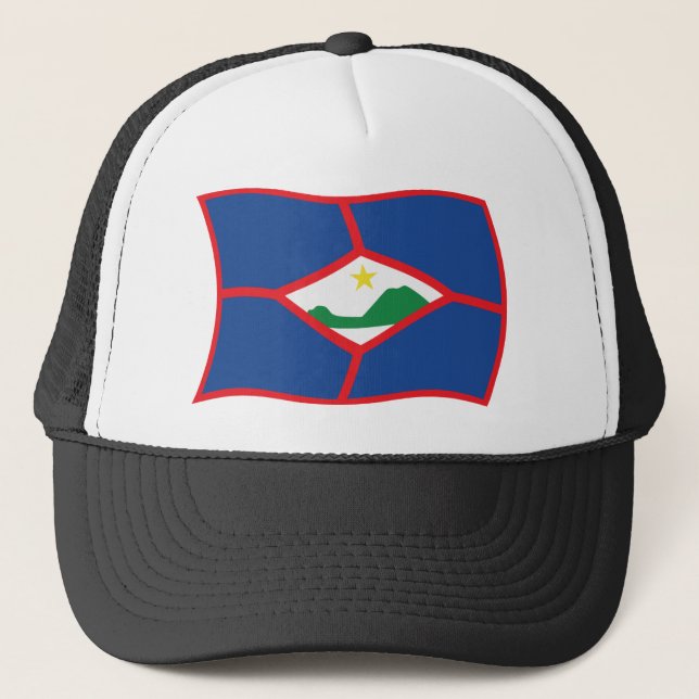 Boné Sint Eustatius Flag Hat (Frente)