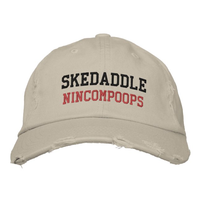 BONÉ SKEDADDLE NINCOMPOOPS (Frente)
