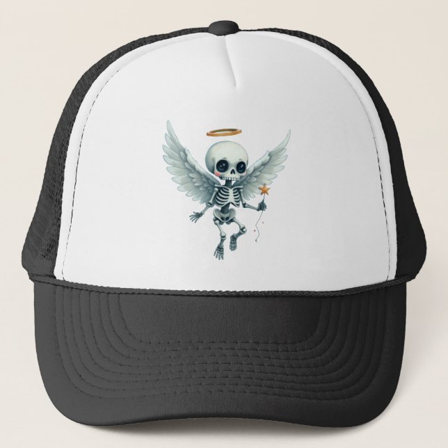 Boné Skeleton Angel – The Sweet Side of the Afterlife.  (Frente)