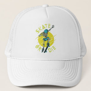 Boné Skeleton Skateboarder