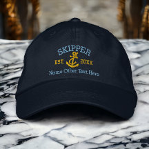Skipper com Âncora Personalizada