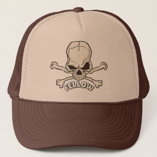 Boné Skull Fellow Trucker Hat