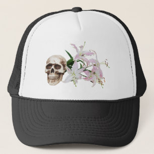 Boné SkullFlowers051409