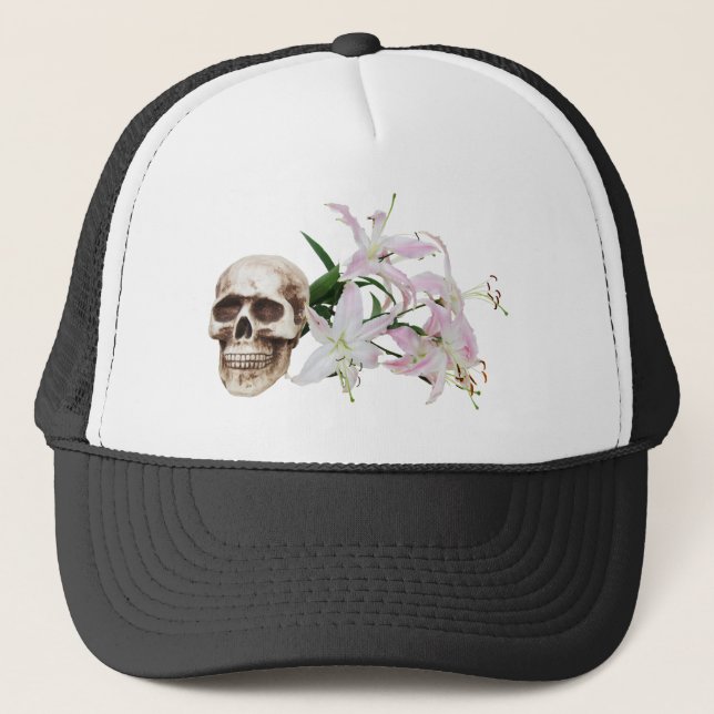Boné SkullFlowers051409 (Frente)