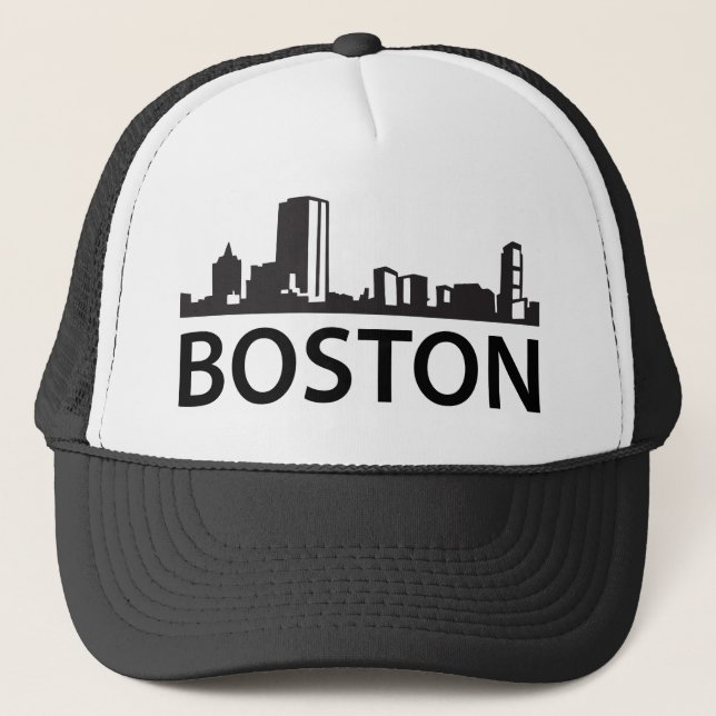 Boné Skyline de Boston (Frente)