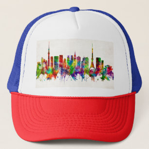 Boné Skyline do Japão de Tóquio