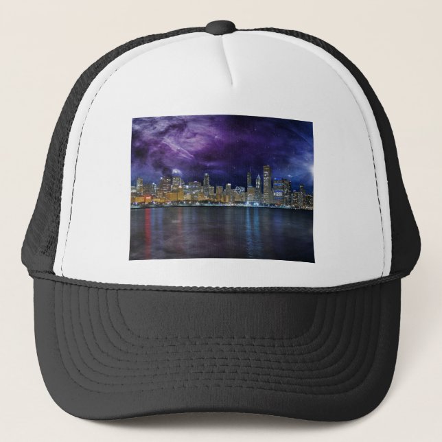 Boné Skyline do Spacey Chicago (Frente)