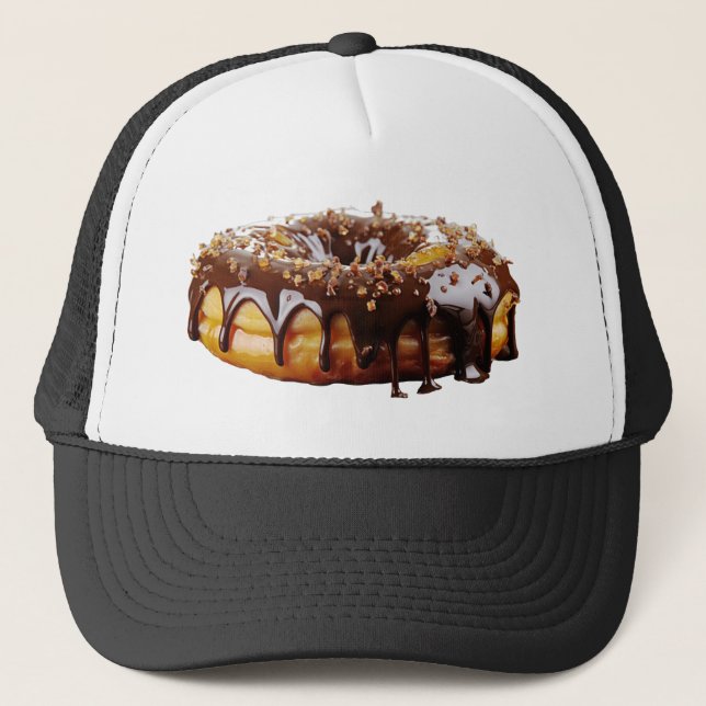 Boné SlipperyJoe's donut decadente coberto com uma espe (Frente)
