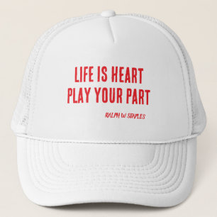 BONÉ SLOGAN DO CORAÇÃO 