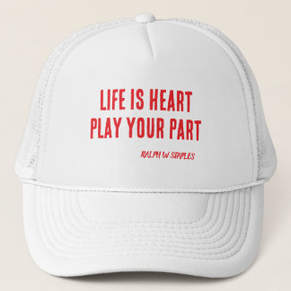 BONÉ SLOGAN DO CORAÇÃO