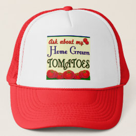 Boné Slogan do Jardim do Tomato Homegrown