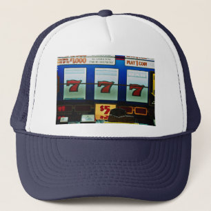 Boné Slot machine em um casino