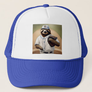 Boné "Slugger Sloth: Devagar e Estável na Placa"