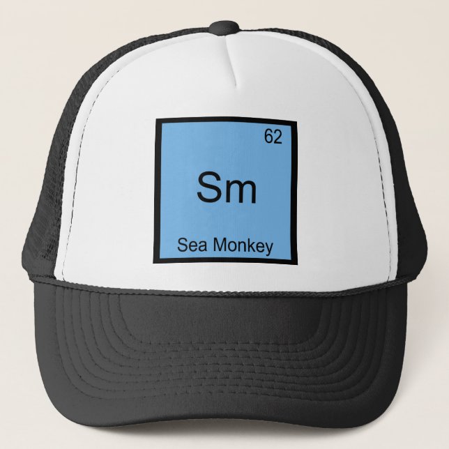 Boné Sm - Camiseta do Símbolo do Elemento Químico do Ma (Frente)
