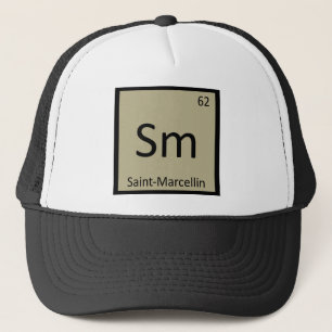 Boné Sm - Queijo Saint-Marcellin Símbolo Químico