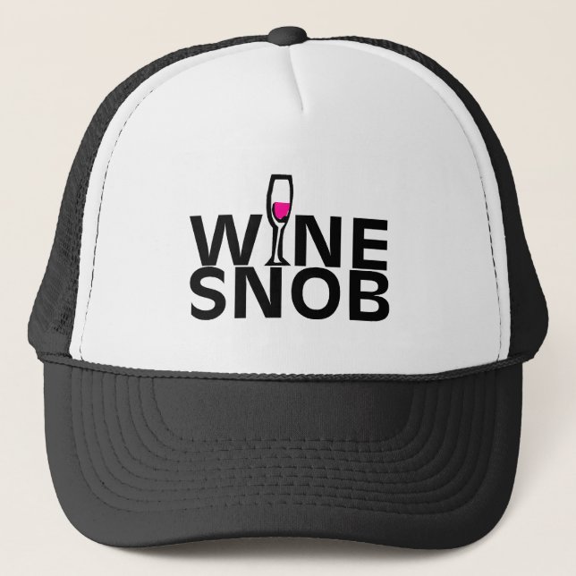 Boné Snobe do vinho (Frente)