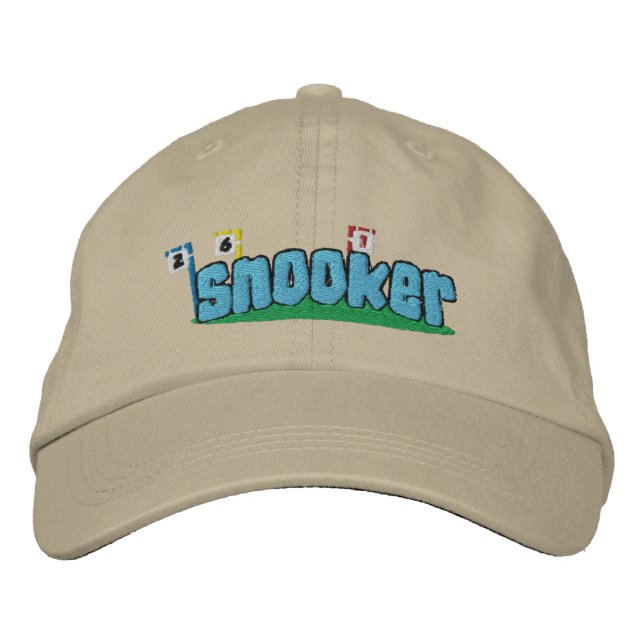 Boné Snooker Embroiderado Hat (Frente)