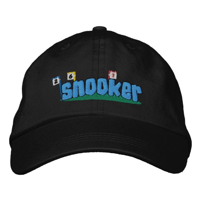 Boné Snooker Embroiderado Hat (Frente)