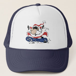 Boné Snowboard Santa Hat