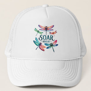 Boné Soar Alto - Dragonfly Colorida Inspirational