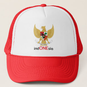 Boné Soar High com Garuda: Chapéu Indonésia