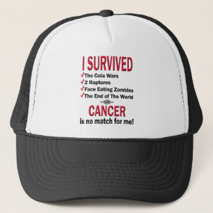 Boné Sobrevivente - cancer nenhum fósforo