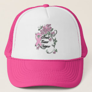 Boné Sobrevivente cor-de-rosa da fita do KRW