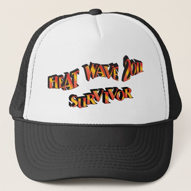 Boné Sobrevivente de onda de calor em 2011 (Frente)