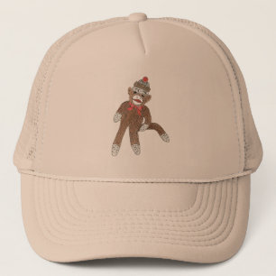 Boné Sock Monkey Hat