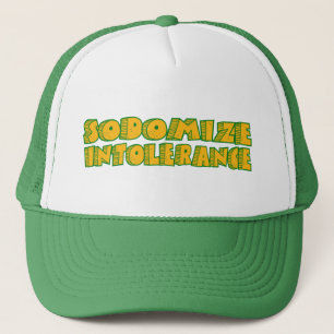 Boné Sodomize o chapéu do camionista da intolerância