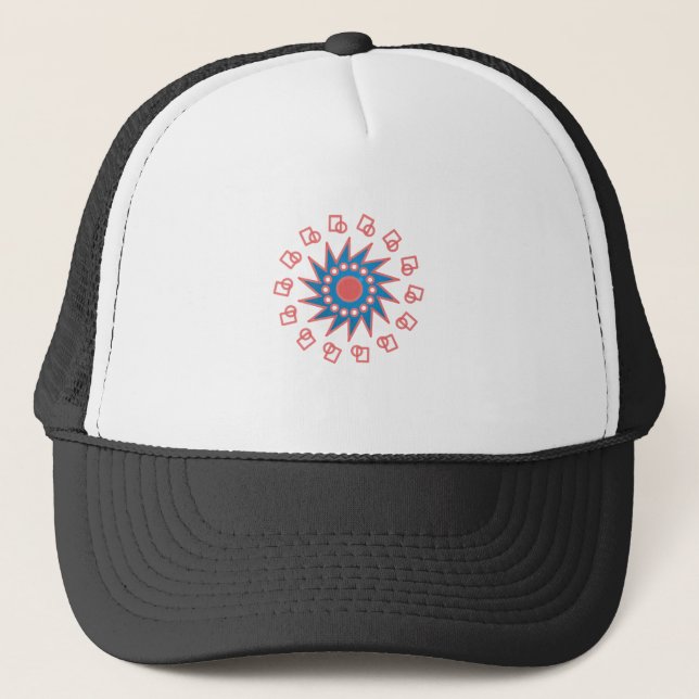Boné Sol azul (Frente)