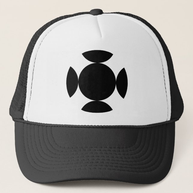 Boné Solid Circle Cross por Kenneth Yoncich (Frente)