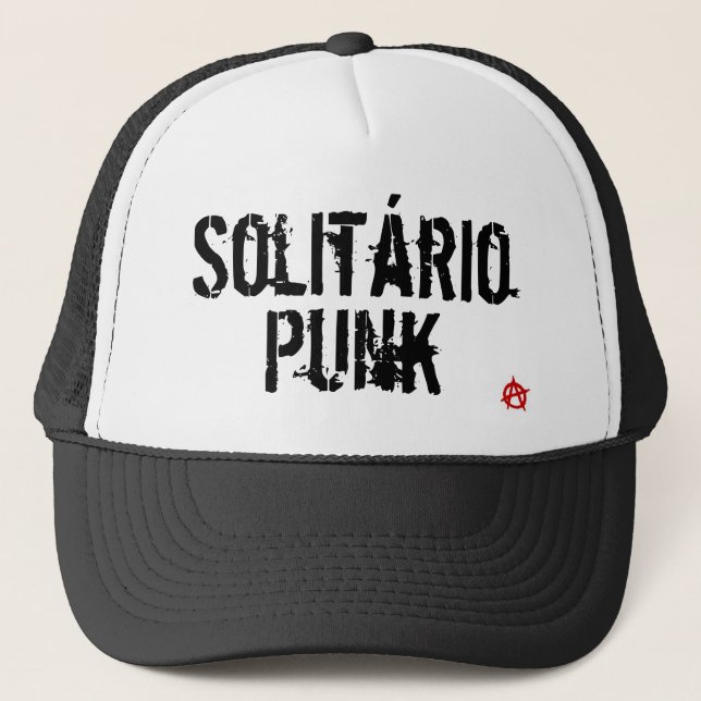Boné solitario punk (Frente)
