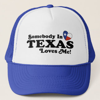 Boné Somebody In Texas Loves Me