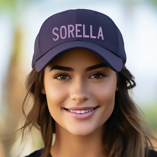 Boné Sorella (Irmã) Personalizada Chapéu Bordado (Sorella (Italian for "Sister")
Embroidered Baseball Cap)