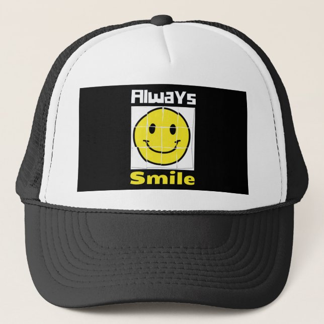 Boné Sorria emoji (Frente)
