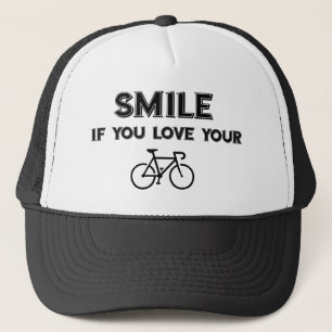 Boné Sorria Se Você Ama Sua Bicicleta