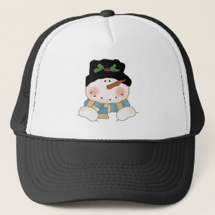Boné Sorrindo Camisetas e presentes de boneco de neve
