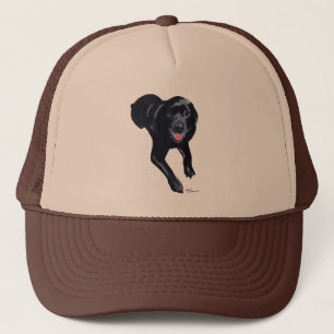 Boné Sorriso preto de Labrador