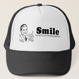 BONÉ SORRISO SE VOCÊ NÃO ESTÁ VESTINDO CALCINHAS