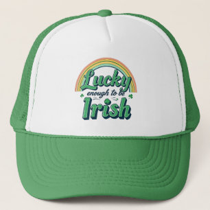 Boné Sortudo o suficiente para ser irlandês