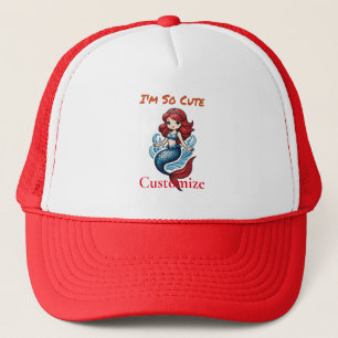 Boné Sou tão fofa Sereia Thunder_Cove