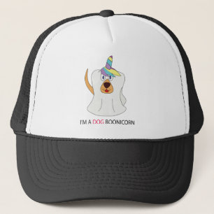 Boné Sou um Cachorro Boonicorn Cute Ghost Unicorn