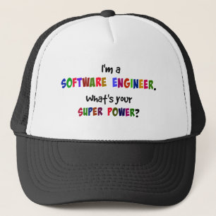 Boné Sou um Engenheiro de software. Qual é o seu super