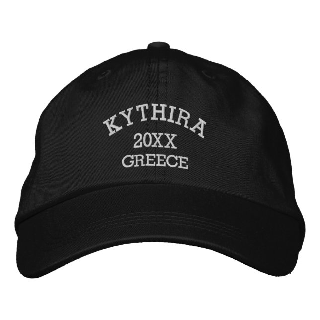 Boné Souvenir da Grécia de Kythira (Frente)