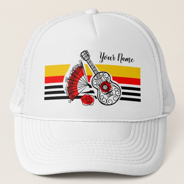 Boné Souvenirs de Espanha Nome clássico de distribuição (Frente)