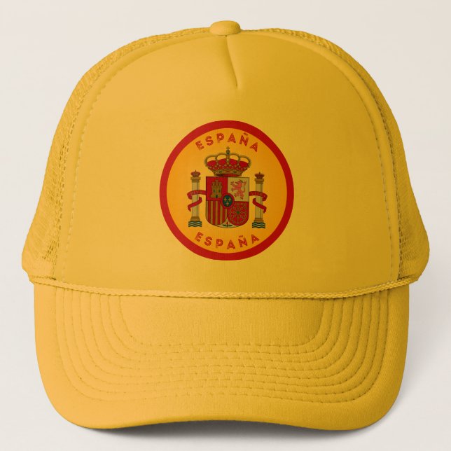 Boné Spain Coat of Arms Circle Shape  (Frente)