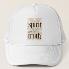 Boné Spirit and Truth Christian Trucker Hat