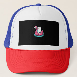 Boné Spooky Flamingo Funny Spooky Verão